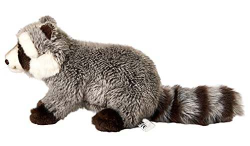 Uni-Toys - Mapache de Peluche (23 cm de Longitud)