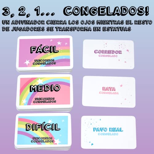 Unicornios congelados: el desternillante juego de las estatuas de tamaño bolsillo que provocará las risas de toda la familia.