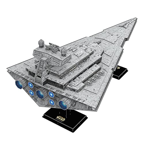 University Games Wars Imperial Star Destroyer-Kit de Modelo, Color Gris (U08562)