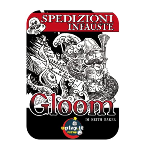 Uplay Gloom-Expansión de envíos infaustos, Juego de Cartas, edición Italiana (GSI1)