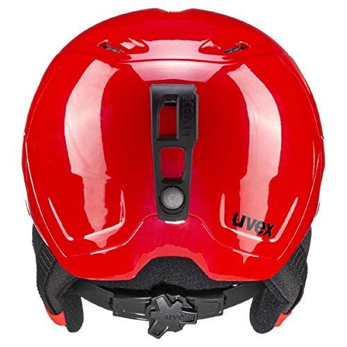 uvex heyya, casco de esquí infantil ligero, ajuste de talla individualizado, ventilación optimizada, fire red, 51-55 cm