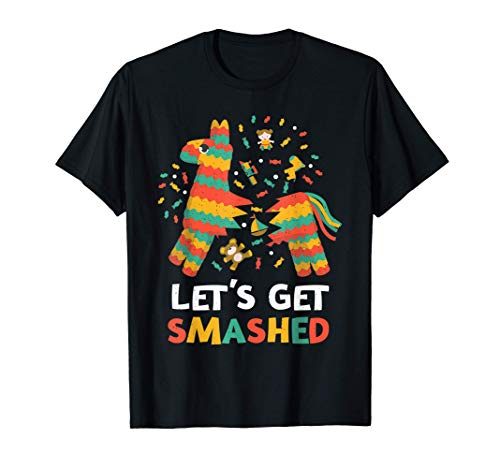 Vamos a destrozarnos Fiesta de regalos Amigos aman piñata Camiseta