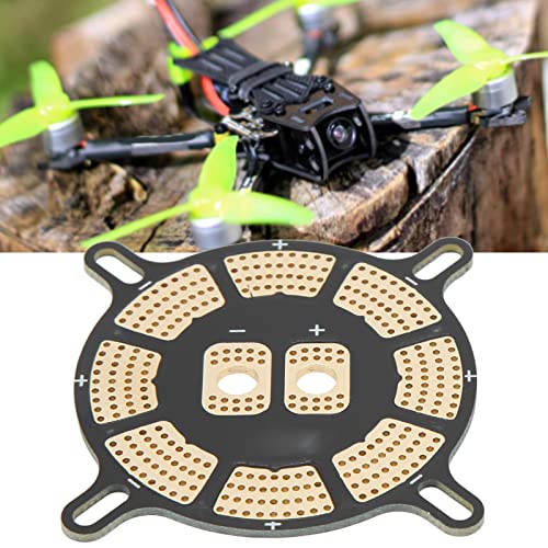 VGEBY Tablero de Sección de Distribución, Tablero de Distribución de Energía de 200a de Corriente Súper Alta para Dron de Protección de Plantas RC DIY Accesorios Aeronáuticos