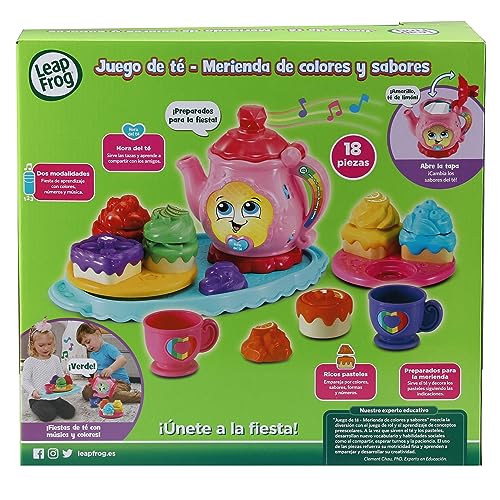 VTech- Juego de té Merienda de Colores y sabores (80-616922)