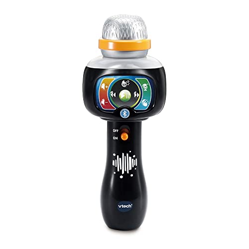 VTech Micrófono Infantil Karaoke Canta Conmigo, Juguete para niños +2 años, Versión española, Color Negro