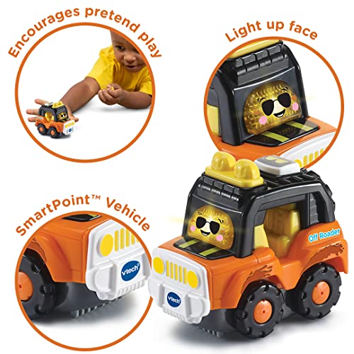 VTech Toot-Toot Drivers Off Roader | Juguete Interactivo para niños pequeños para Jugar con Luces y Sonidos | Adecuado para niños y niñas de 12 Meses, 2, 3, 4 + años, versión en inglés