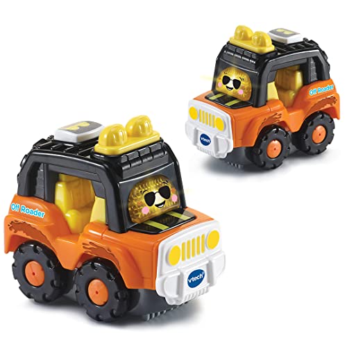 VTech Toot-Toot Drivers Off Roader | Juguete Interactivo para niños pequeños para Jugar con Luces y Sonidos | Adecuado para niños y niñas de 12 Meses, 2, 3, 4 + años, versión en inglés