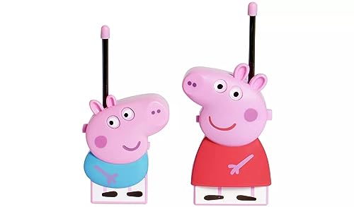 Walkie-talkie Peppa Pig Peppa & George - Juego de walkie talkie (50 m)