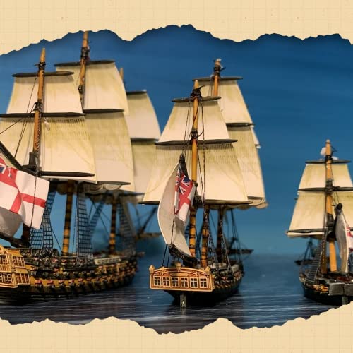 Wargames Delivered - Black Seas The Age of Sail 3rd Tates Squadron (1770 - 1830), paquete digital - Juego de mesa Battleship de Warlord Games