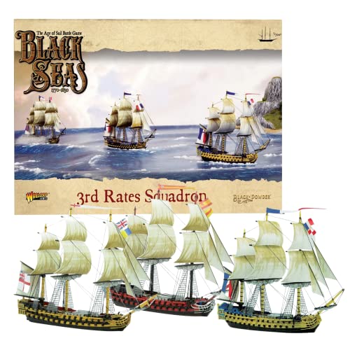 Wargames Delivered - Black Seas The Age of Sail 3rd Tates Squadron (1770 - 1830), paquete digital - Juego de mesa Battleship de Warlord Games