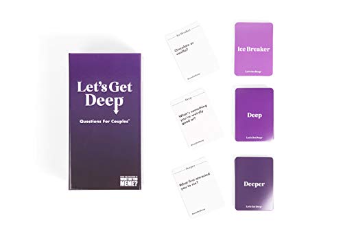 WHAT DO YOU MEME? Let's Get Deep | Preguntas para Parejas | A Partir de 17 años | para más de 2 Jugadores