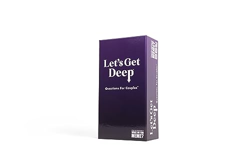 WHAT DO YOU MEME? Let's Get Deep | Preguntas para Parejas | A Partir de 17 años | para más de 2 Jugadores