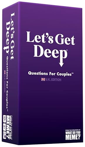 WHAT DO YOU MEME? Let's Get Deep | Preguntas para Parejas | A Partir de 17 años | para más de 2 Jugadores