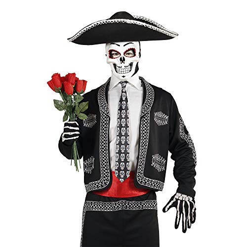 WIDMANN 95707 Máscara Dia de los Muertos, One size