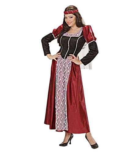 WIDMANN Widman - Disfraz de princesa medieval para mujer, talla XXL (S/4223C)