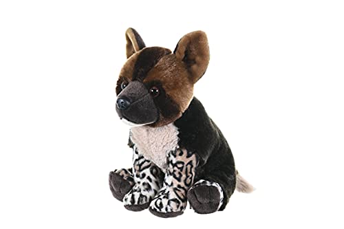 Wild Republic- Cuddlekins Mini: Pup Africano Salvaje Perro Peluche, Multicolor (23435)