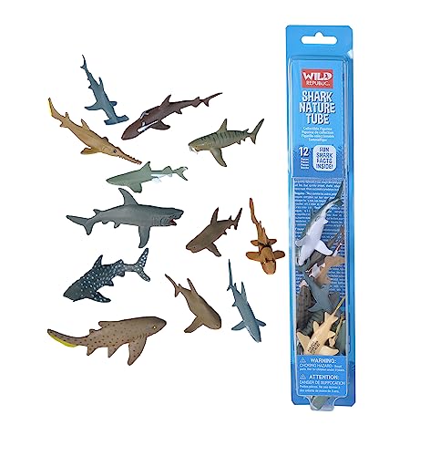 WILDREPUBLIC Wild Republic, tubo figuras variadas en plastico 35cm (12757), multicolor 1 , color/modelo surtido