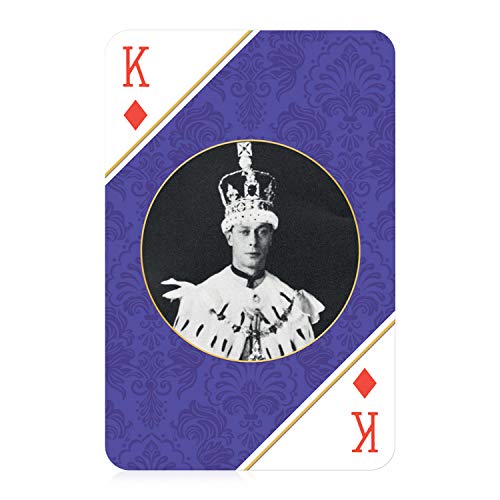 Winning Moves- HM Queen Isabel II Waddingtons - Cartas de Juego (WM00966-EN1-12)