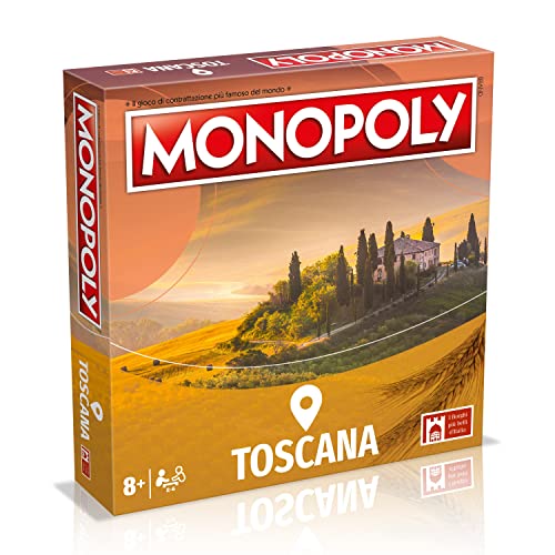 Winning Moves - Monopoly, Los pueblos más bellos de Italia, ed. Toscana