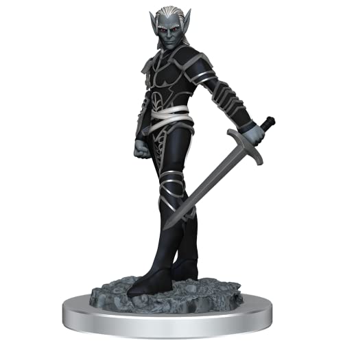 WizKids Calabozos y Dragones Maravillosos Minis Drow Fighters sin pintar de Nolzur WZK 90525