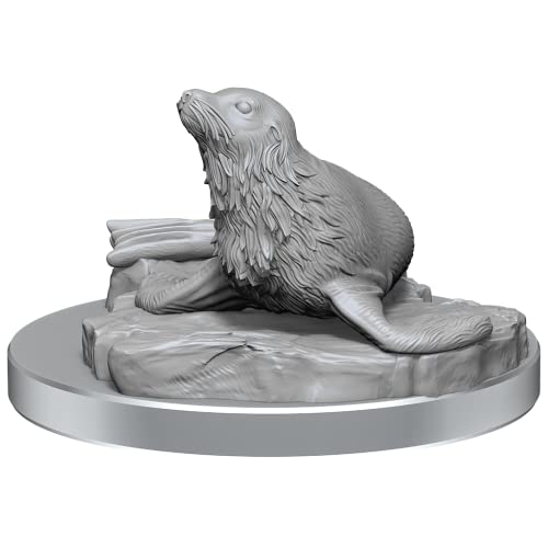 Wizkids D&D Nolzurs - Miniaturas de Locathah y Seal