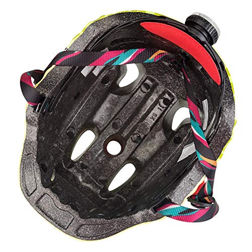 WLXW Casco de Bicicleta para Niños de 3-8 Años de Alta Densidad PC de Dibujos Animados de Patinaje de Dinosaurios para Niños Patineta para Niños Casco de Protección para la Cabeza del Niño,Rojo