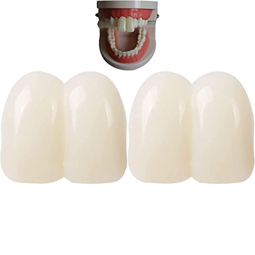 Wudaizhi 2 Pcs 17 Mm Cazas De Dientes Grandes Falsos para El Disfraz De Halloween De Bruja con Buga De Payaso