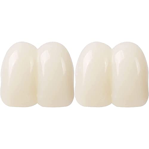 Wudaizhi 2 Pcs 17 Mm Cazas De Dientes Grandes Falsos para El Disfraz De Halloween De Bruja con Buga De Payaso