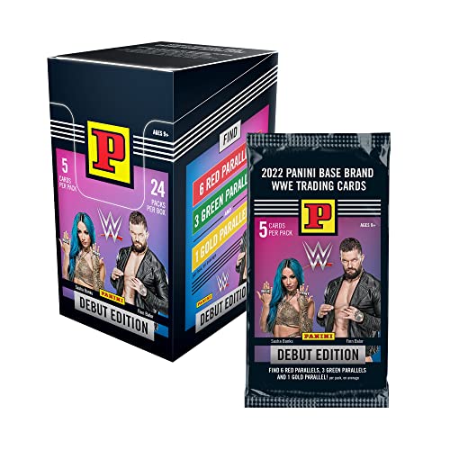 WWE- Caja 24 Sobres, Multicolor (Panini 1)