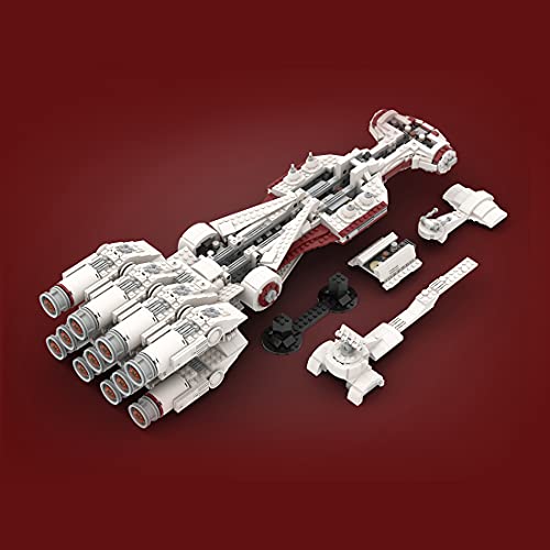 YANYUESHOP Juego de construcción de Nave Espacial Technic, 1903 Piezas MOC-73874 Micro Blockade Runners Tantive IV Liberator Starship, Juguete de Nave Espacial Compatible con Lego