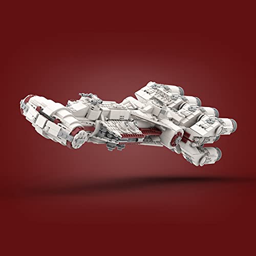 YANYUESHOP Juego de construcción de Nave Espacial Technic, 1903 Piezas MOC-73874 Micro Blockade Runners Tantive IV Liberator Starship, Juguete de Nave Espacial Compatible con Lego