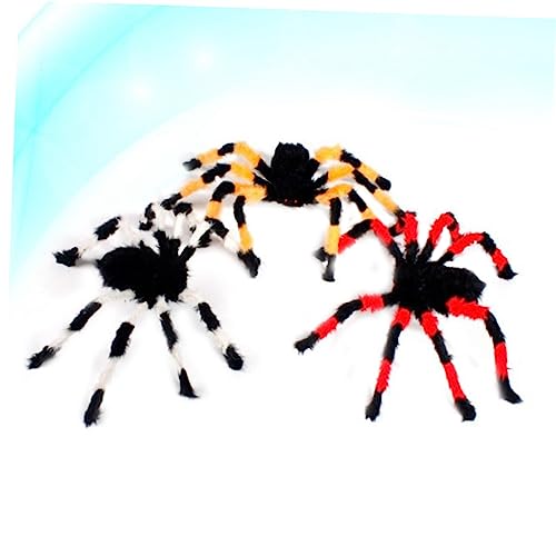 Yardwe 2 Piezas Decoraciones Espeluznantes De Halloween Juguete De Araña Falso De Miedo De Halloween Apoyo De La Casa Embrujada Siniestro Víspera De Todos Los Santos