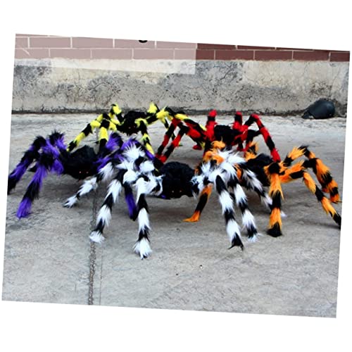 Yardwe 2 Piezas Decoraciones Espeluznantes De Halloween Juguete De Araña Falso De Miedo De Halloween Apoyo De La Casa Embrujada Siniestro Víspera De Todos Los Santos