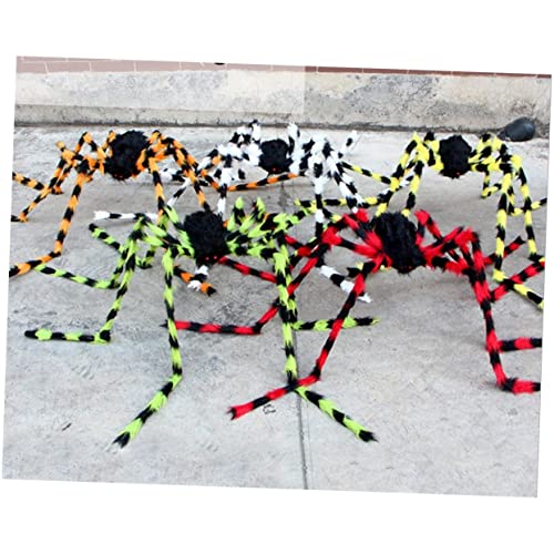 Yardwe 2 Piezas Decoraciones Espeluznantes De Halloween Juguete De Araña Falso De Miedo De Halloween Apoyo De La Casa Embrujada Siniestro Víspera De Todos Los Santos