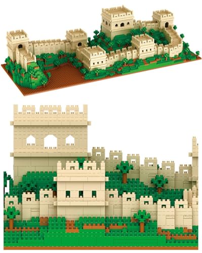 YAXRO Great WAL Juego De Construcción De Modelos De Arquitectura Mundialmente Famoso,4114 Piezas Juguete Educativo De Construcción,Regalo para Adultos Y Niños,Compatible con Lego A