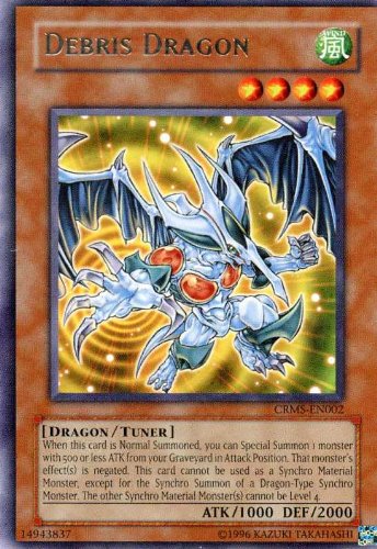 Yu-Gi-Oh! - Debris Dragon (CRMS-EN002) - Crimson Crisis - Unlimited Edition - Rare by Yu-Gi-Oh!