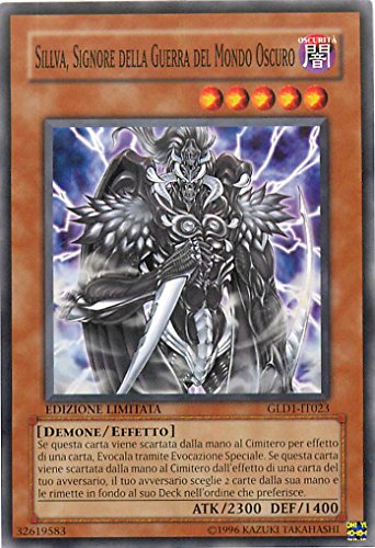 Yu-Gi-Oh! GLD1-IT023 - Sillva, Señor de la Guerra del Mundo Oscuro - Serie Oro - Edición limitada - Comunes