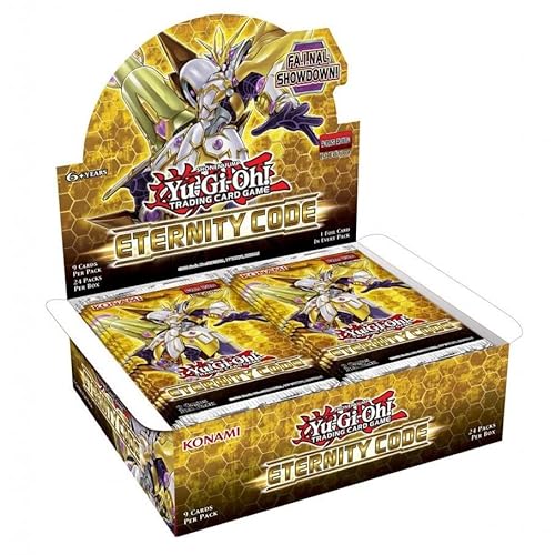 Yu-Gi-Oh Konetco - Caja de exhibición de código de eternidad (24 paquetes)