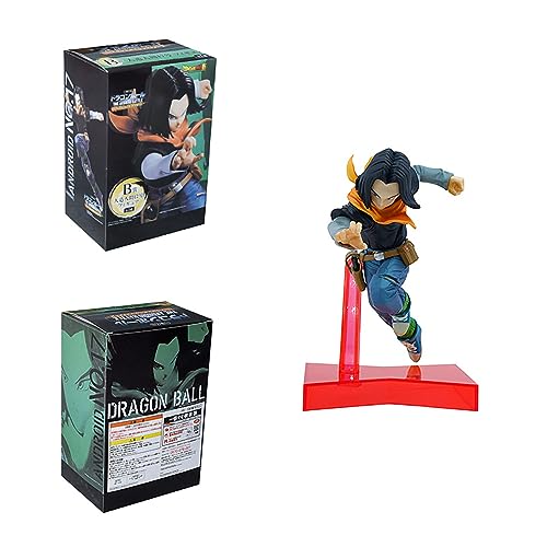 YXCC-SEN Android 17 / Lapis Figura Android 18 / Lazuli Figura Anime Figura Adornos estáticos de Escritorio