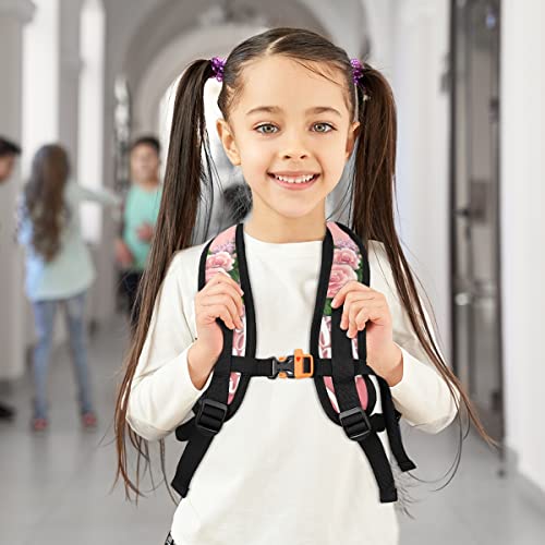 ZANHUGMI Mochila infantil Feliz Día de la Madre Flor Escuela Bolsa de Viaje Bolsa de Viaje