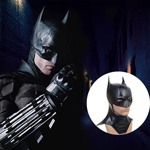 ZMOOPE Máscara de acertijo para hombre, The Batman 2022 Edward Nashton The Riddler, máscara de cosplay para fiesta de máscaras