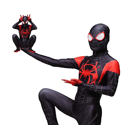 ZXDFG Disfraz Spiderman No Way Home Adulto Hombre Disfraces De Spiderman Adulto Mujer Trajes De Spiderman Original Para Adulto Cosplay Disfraz Spiderman Adulto Negro Para Halloween Carnaval