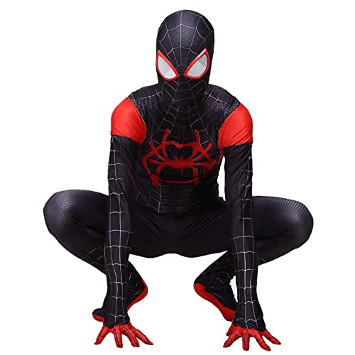 ZXDFG Disfraz Spiderman No Way Home Adulto Hombre Disfraces De Spiderman Adulto Mujer Trajes De Spiderman Original Para Adulto Cosplay Disfraz Spiderman Adulto Negro Para Halloween Carnaval