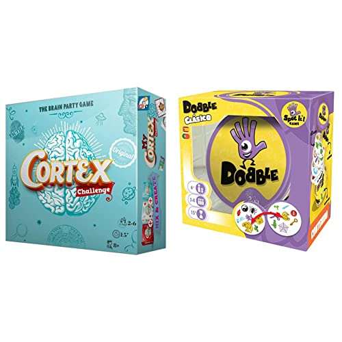 Zygomatic Cortex Challenge - Juego de Mesa en español y portugués (COR01ML) & Dobble - Juego de Cartas en Español y Portugués