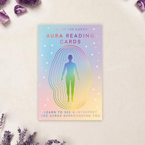 100 Tarjetas de Aura - Comience a ver y leer Auras. Conocimientos y actividades para enseñarle sobre auras.