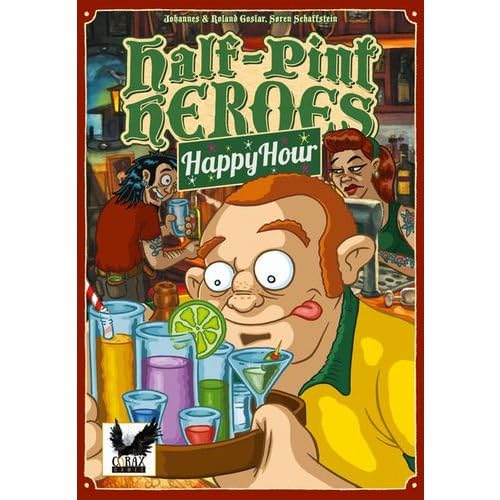 1022442 - Half-Pint Heroes - Happy Hour, Card Game for 2 - 9 Players, Ages 14+ (DE Extension)