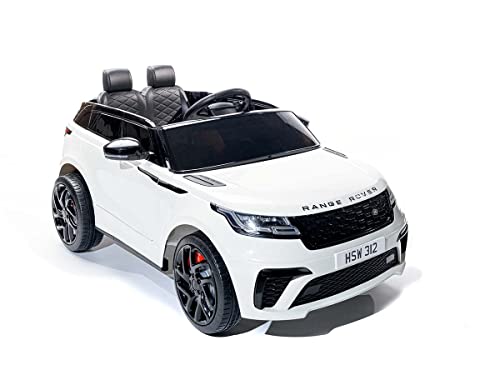 12V Range Rover Velar con Licencia Blanco