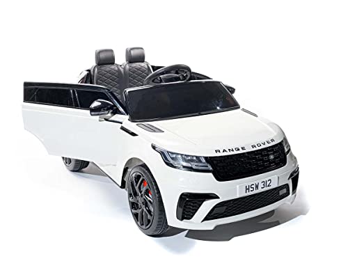 12V Range Rover Velar con Licencia Blanco