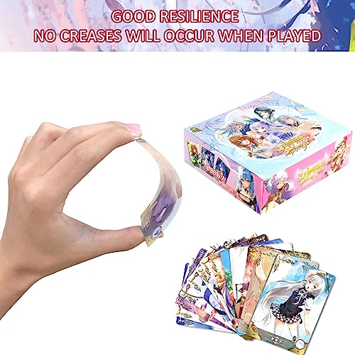 150pcs Cartas de Anime, Paquete de Cartas Coleccionables, Anime Cards Booster Box, Trading Card, Juego Cartas, Regalos de Cumpleaños Navidad para Niños y Niñas