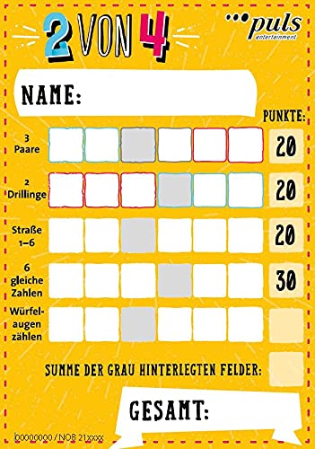 2 von 4 - XL-Ersatzblock, 150 Blatt: 150 Blatt neuer Spielspaß